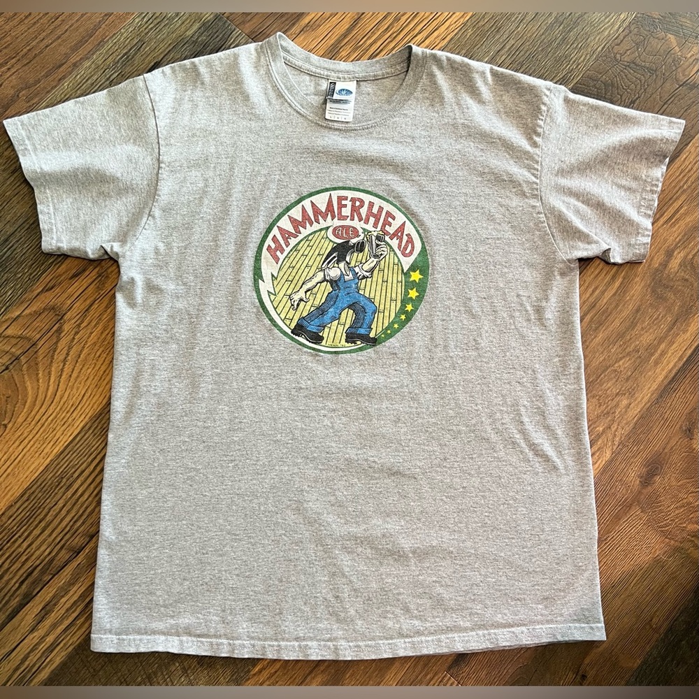 McMENAMINS HAMMERHEAD ALE Graphic T-Shirt Mens Size Large